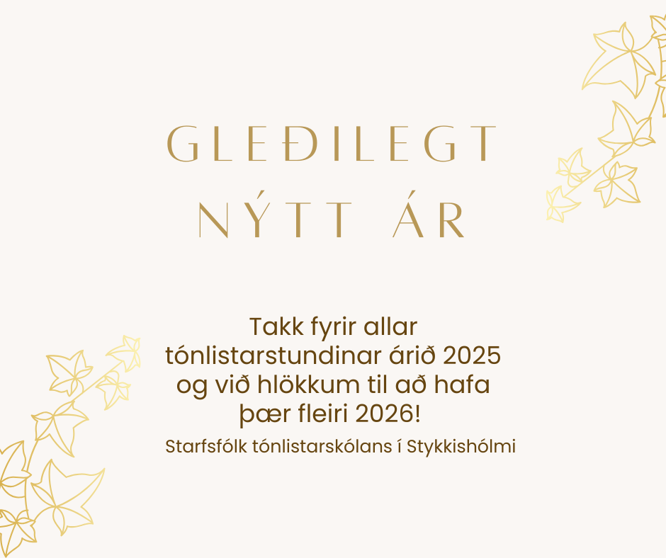 Gleðilegt nýtt ár!