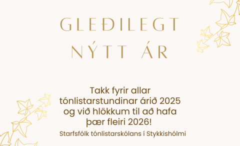 Gleðilegt nýtt ár!